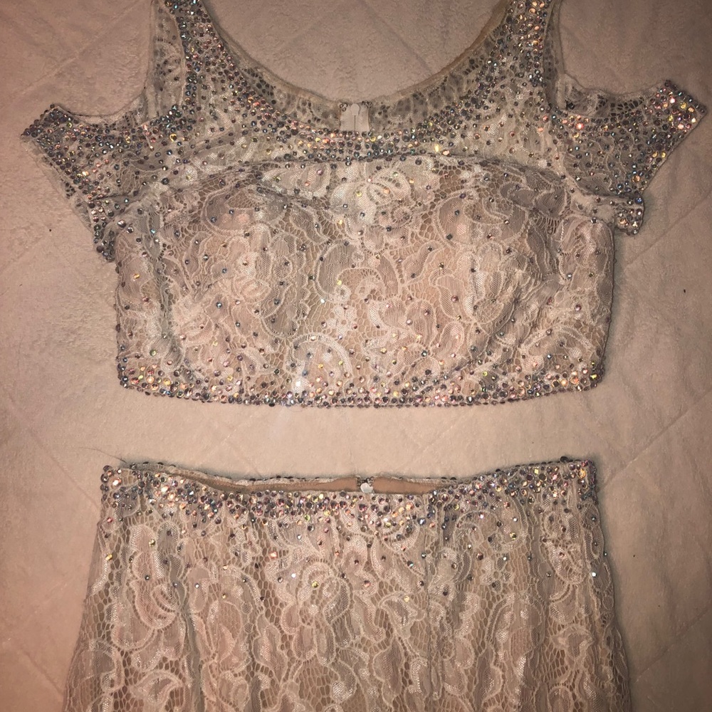 2 piece beautiful dress